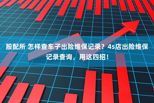 股配所 怎样查车子出险维保记录？4s店出险维保记录查询，用这四招！
